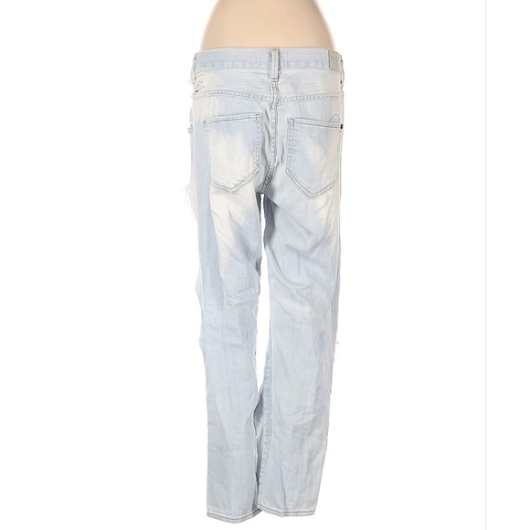 Wildfox Extreme Distressed Light Wash Jeans – Size 25 - Picture 3 of 5